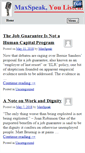 Mobile Screenshot of maxspeak.net